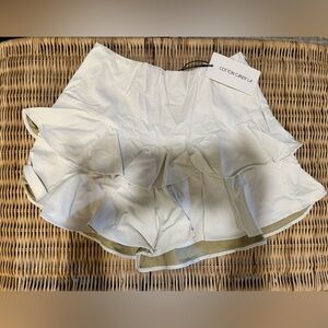 Cotton Candy LA Elegant Cream Skort